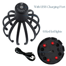 Rechargeable head and scalp massager with charging cable